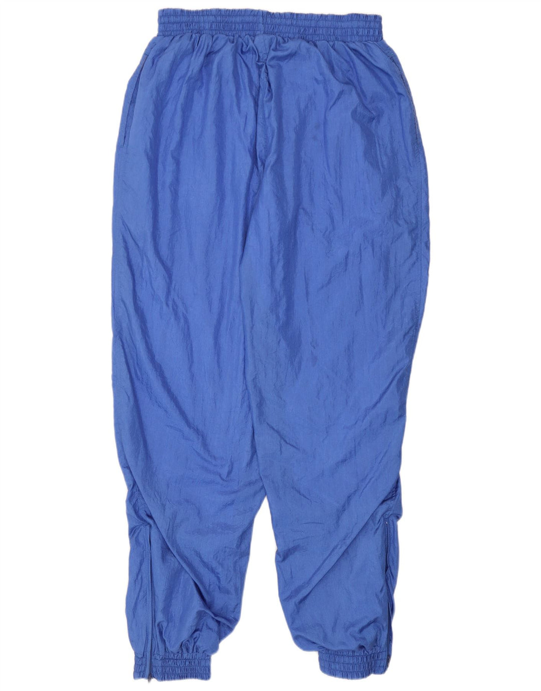 Vintage Herren-Trainingshose, Jogginghose, groß, blau, Polyamid