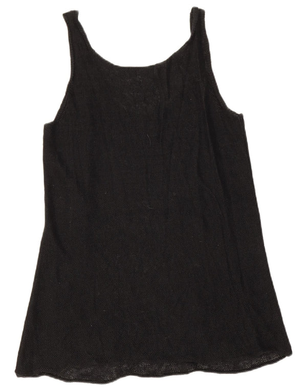 Marks & Spencer Damen Weste Top UK 10 Small Schwarz