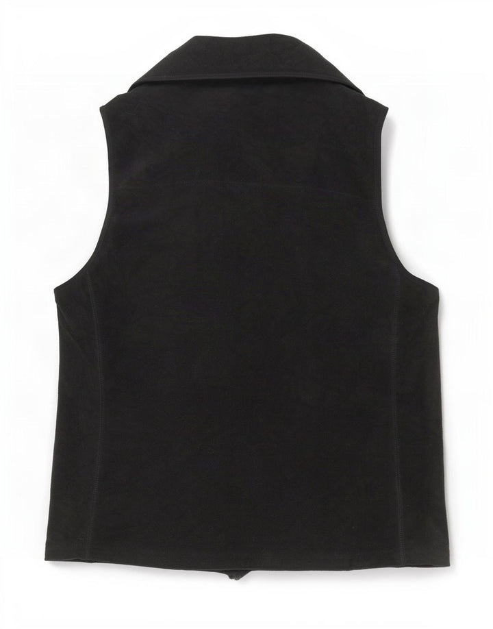 Chaps Damen Fleeceweste UK 18 XL Schwarz Polyester
