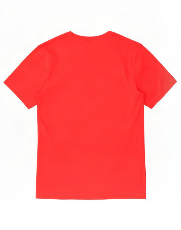 Nike Herren T-Shirt Top Small Rot Baumwolle