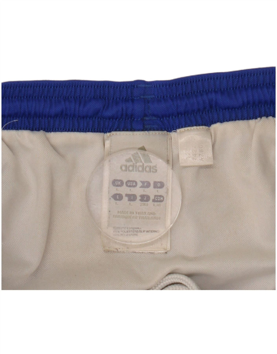 Adidas Herren Sportshorts, groß, aus blauem Polyester