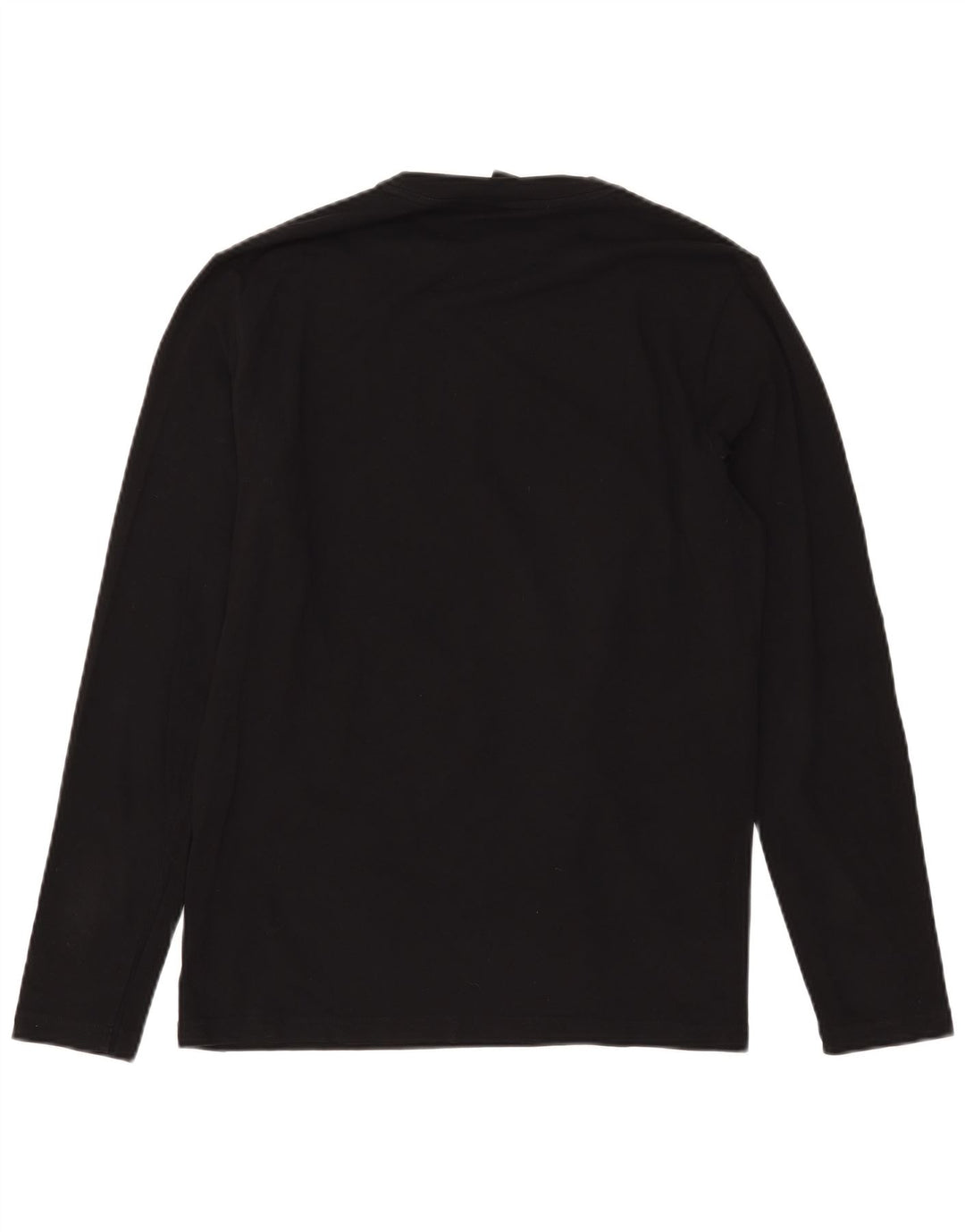 Hugo Boss Herren-Top, langärmelig, mittelschwarz, Baumwolle
