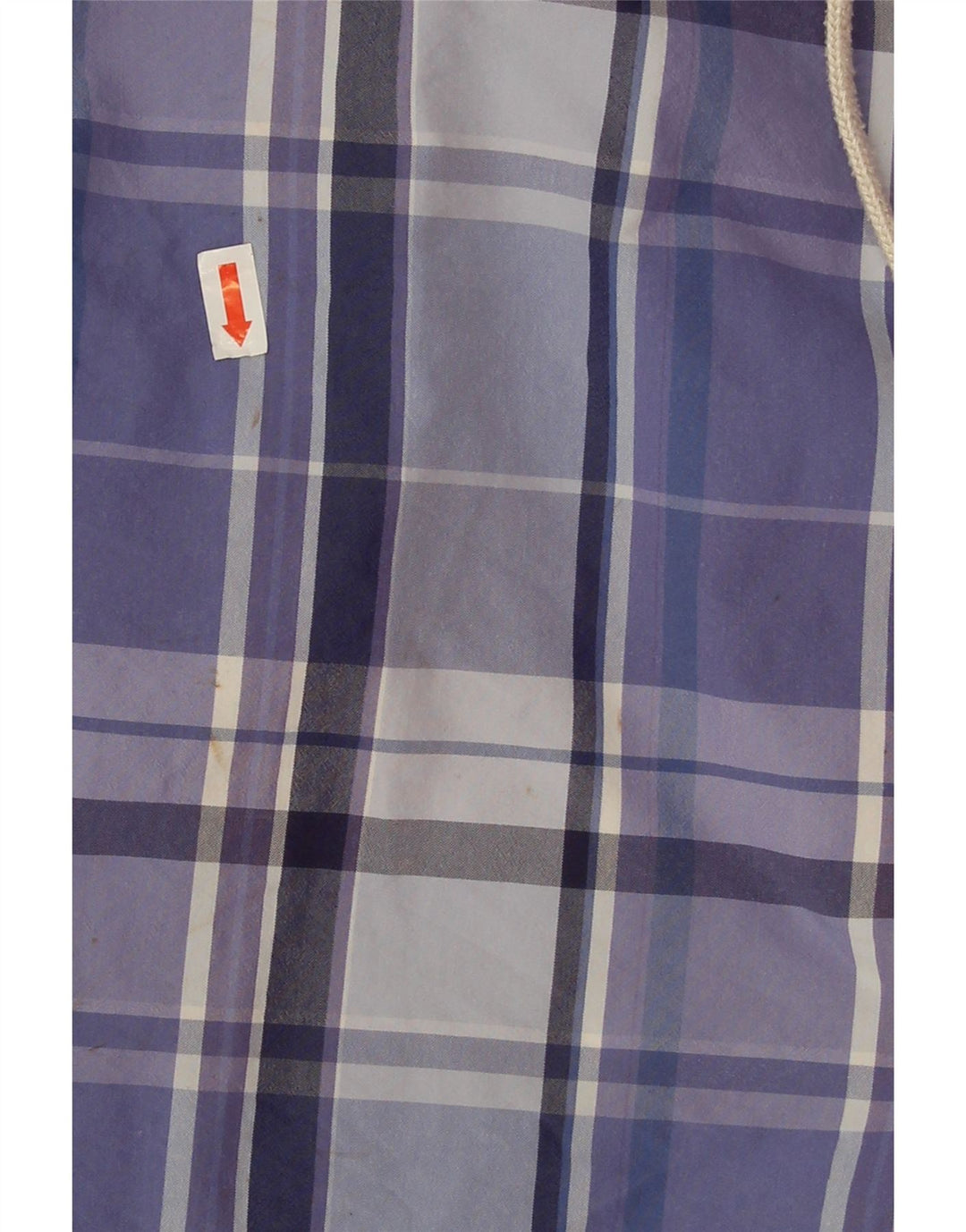 Polo Ralph Lauren Herren-Badeshorts aus mittelblau kariertem Polyester