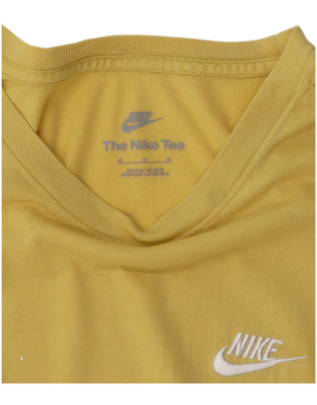 Nike Herren T-Shirt Top Mittelgelb