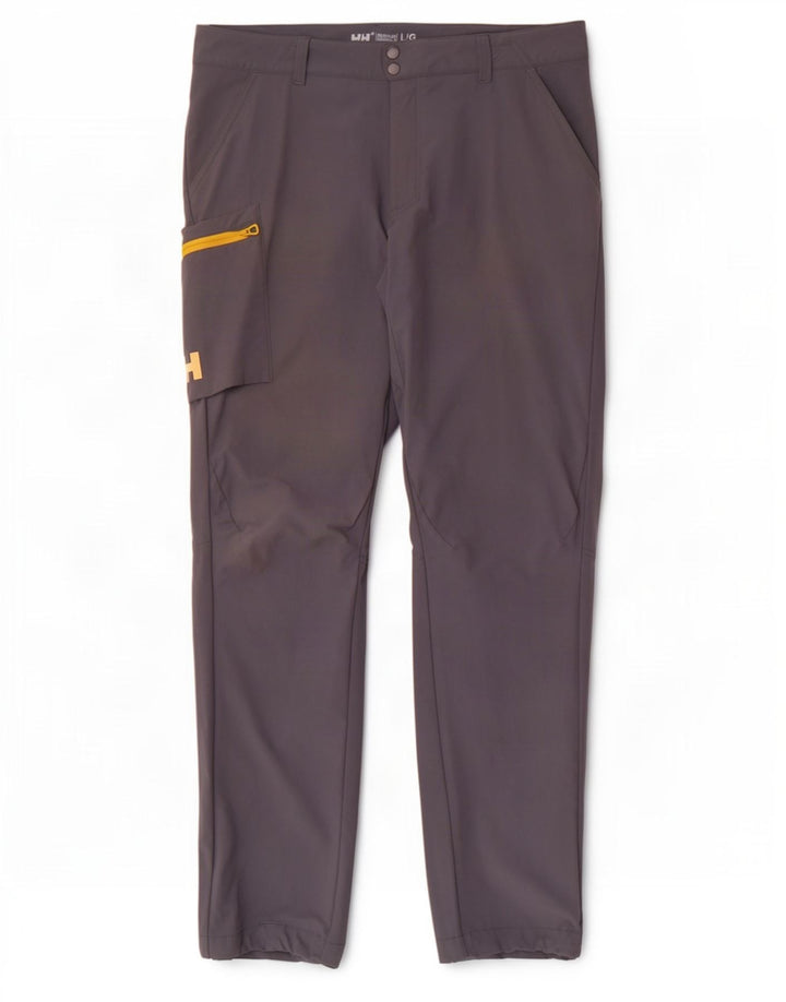 Helly Hansen Herren-Cargohose mit normaler Passform, Größe L, W36, L31, Grau, Polyamid