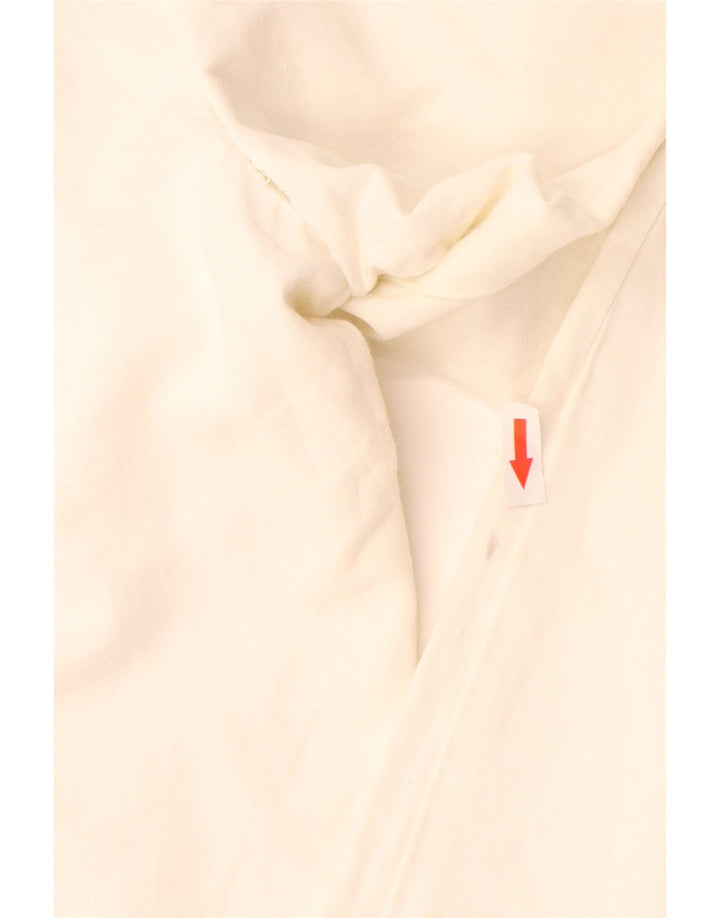 MASSIMO DUTTI Gerade Herren-Anzughose, EU 42, Größe L, W32, L32, gebrochenes Weiß