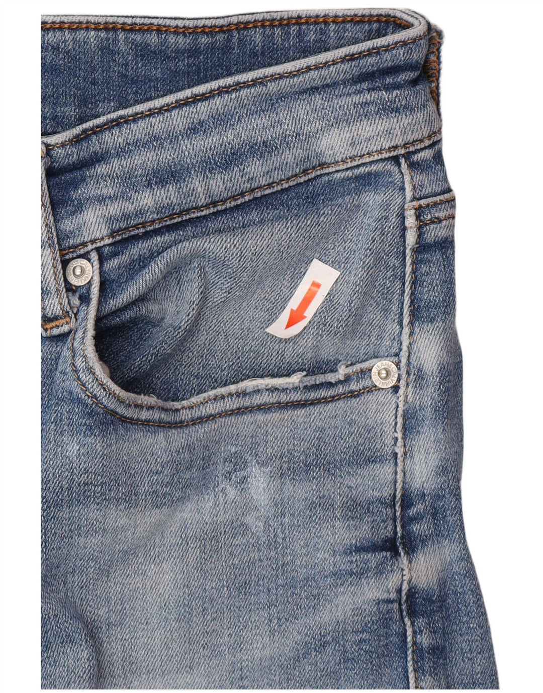 Calvin Klein Herren Skinny Jeans W29 L32 Blaue Baumwolle