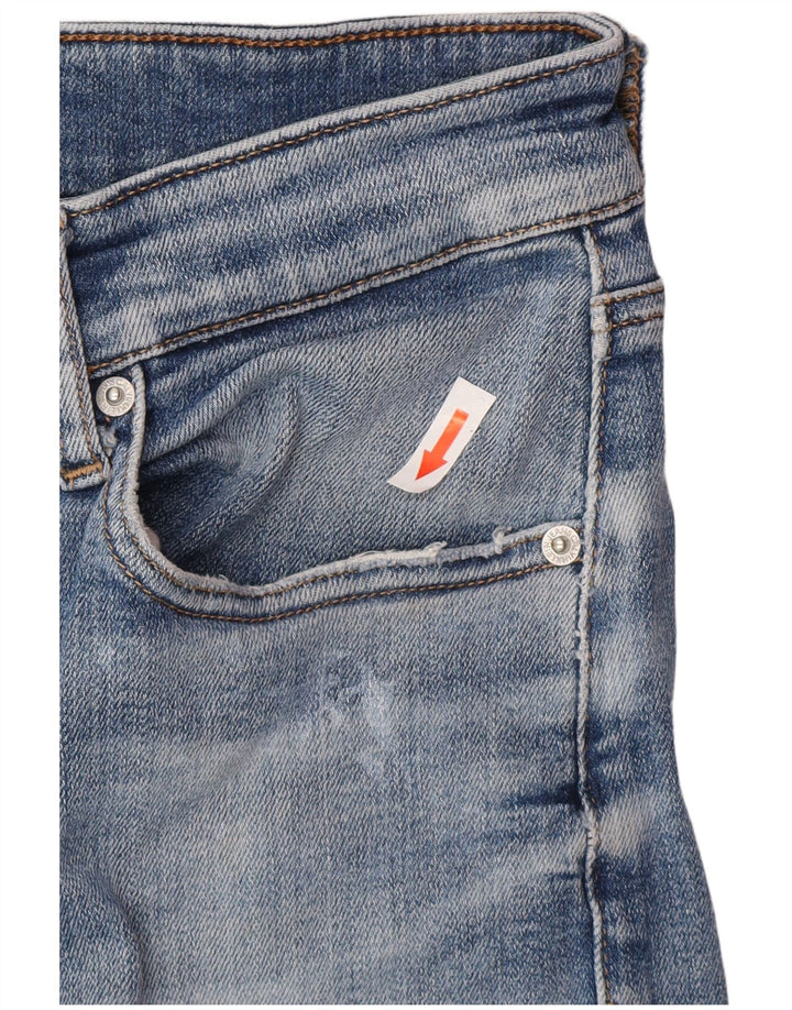 Calvin Klein Herren Skinny Jeans W29 L32 Blaue Baumwolle