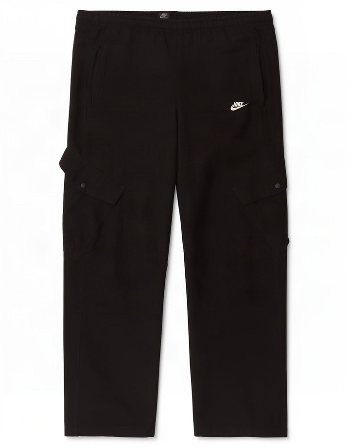 Nike Herren Cargo-Trainingshose aus mittelschwarzem Polyester