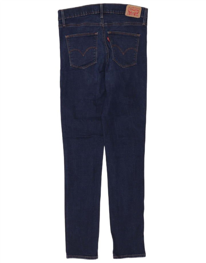LEVI'S Schlankmachende Röhrenjeans für Damen, W30 L30, marineblaue Baumwolle