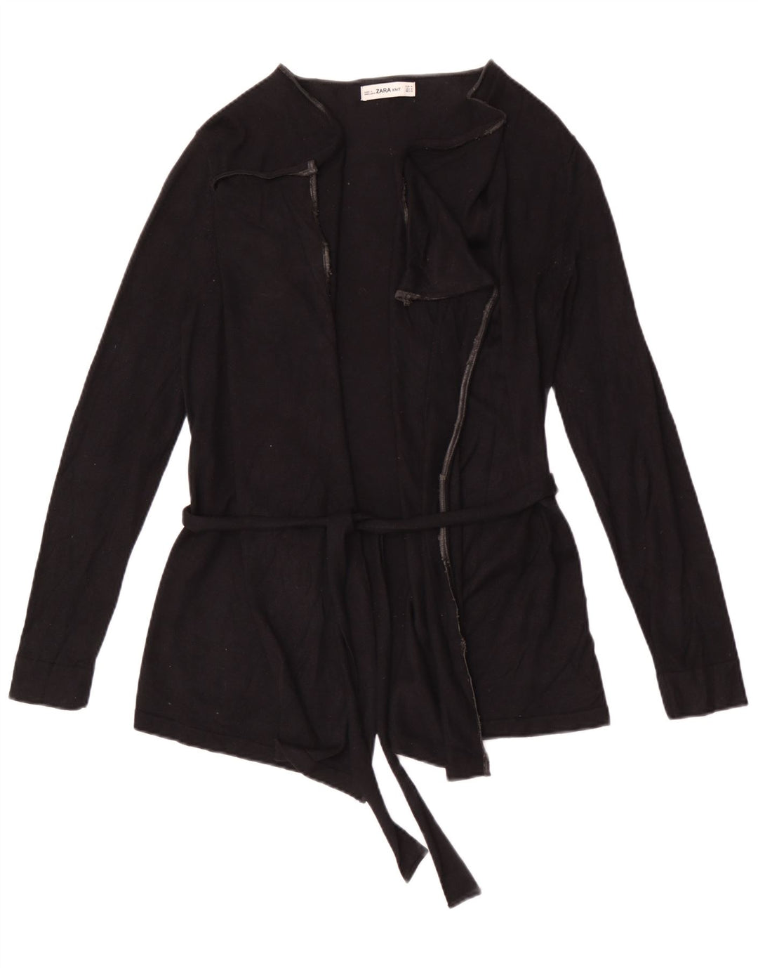 Zara Damen-Strickjacke in Übergröße, Gr. 14, mittlere schwarze Viskose