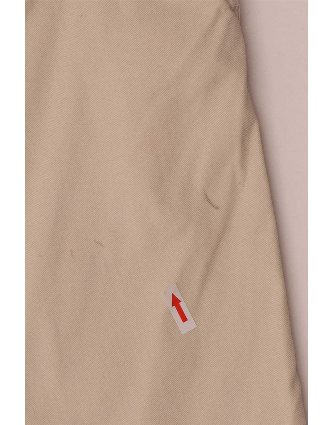 Izod Herren Chino-Shorts W36 Large Beige Baumwolle