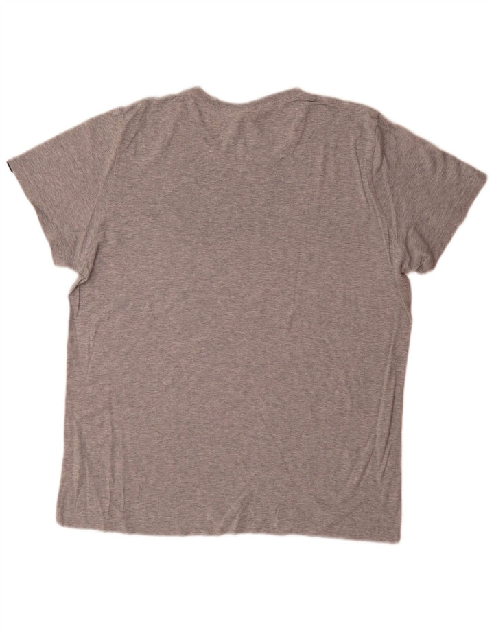Adidas Herren Grafik T-Shirt Top Small Grau Baumwolle