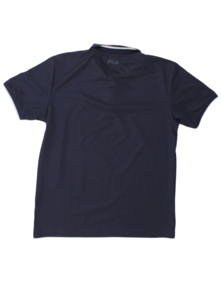 Fila Herren Poloshirt Large Marineblau