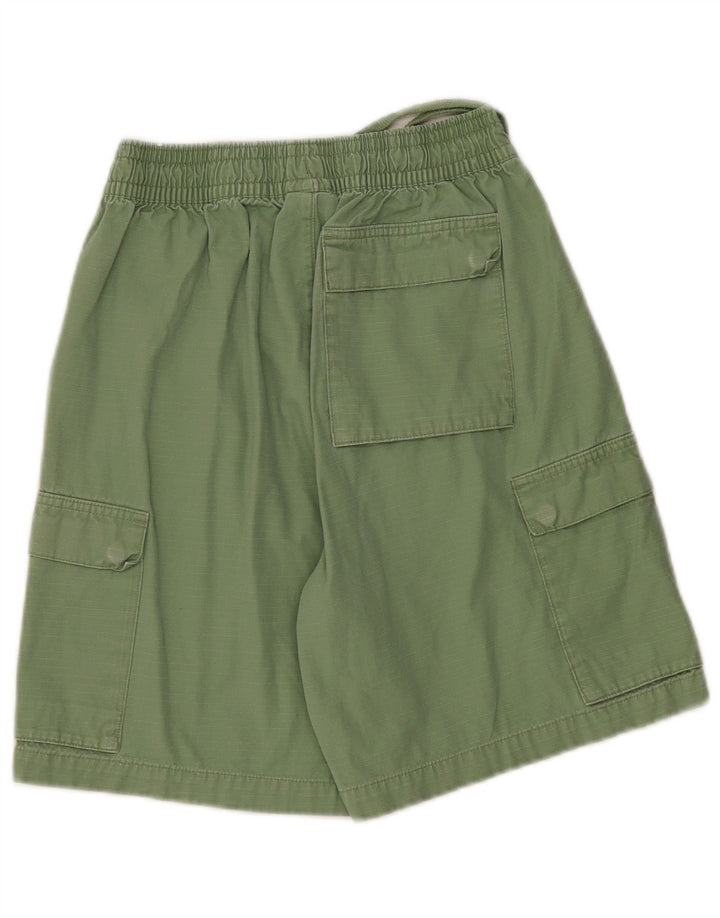 NIKE Damen Sportshorts UK 6 XS Grüne Baumwolle