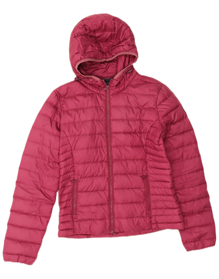 Ciesse Piumini Damen Wattierte Jacke mit Kapuze IT 46 Large Pink