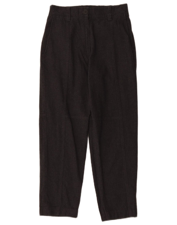 Massimo Dutti Damen-Freizeithose mit lockerer Passform, EU 34, 2XS, W24, L26, Grau