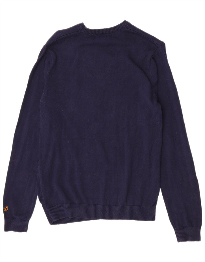 Timberland Jungen-Pullover mit Rundhalsausschnitt, 15–16 Jahre, mittleres Marineblau