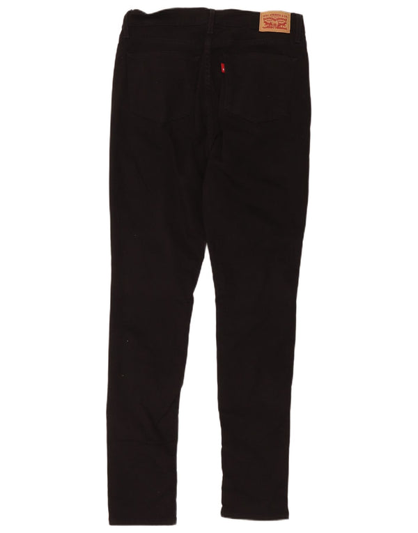 Levi's Damen-Jeans mit hoher Taille, Röhrenjeans, W30, L32, schwarze Baumwolle