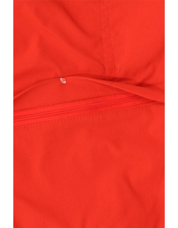 VINTAGE Womens Straight Cargo Trousers W32 L32 Red Polyester