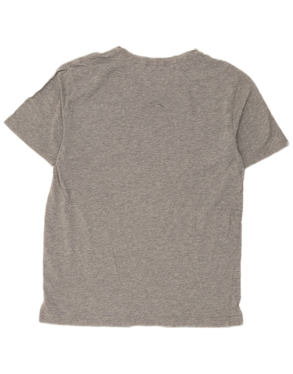 Puma Herren T-Shirt Top Small Grau Baumwolle