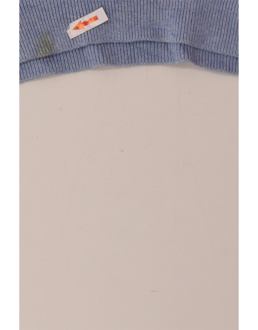 Marks & Spencer Herren-Pullover mit Rundhalsausschnitt, groß, blau gestreift