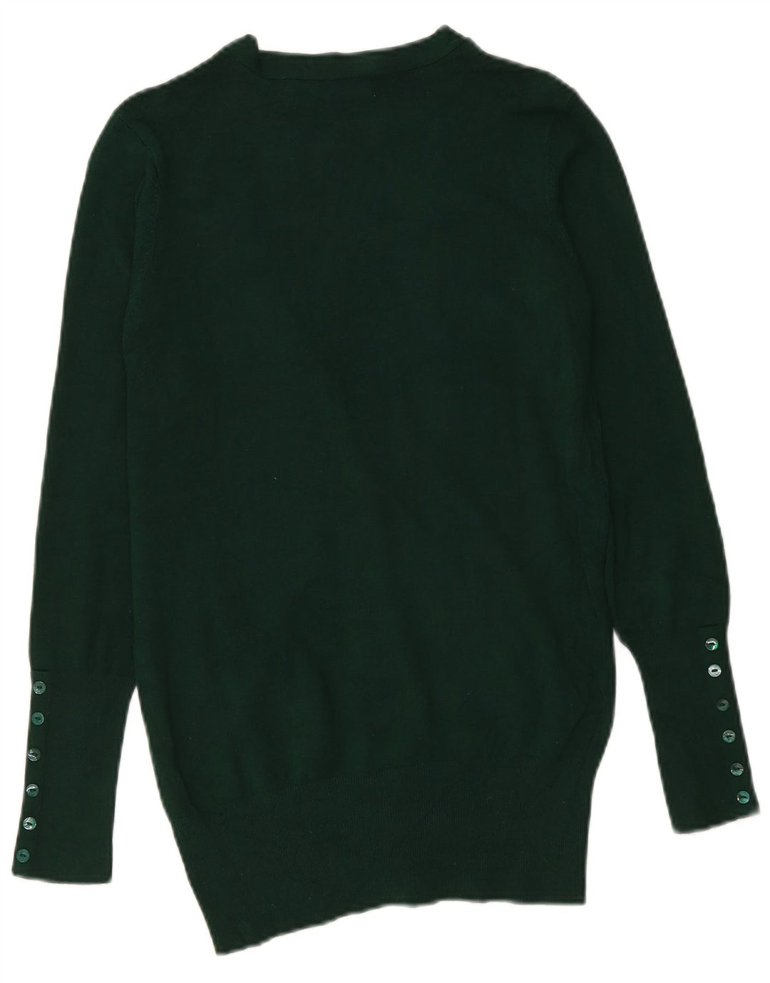 Zara Damen-Cardigan-Pullover UK 14 Mittelgrün