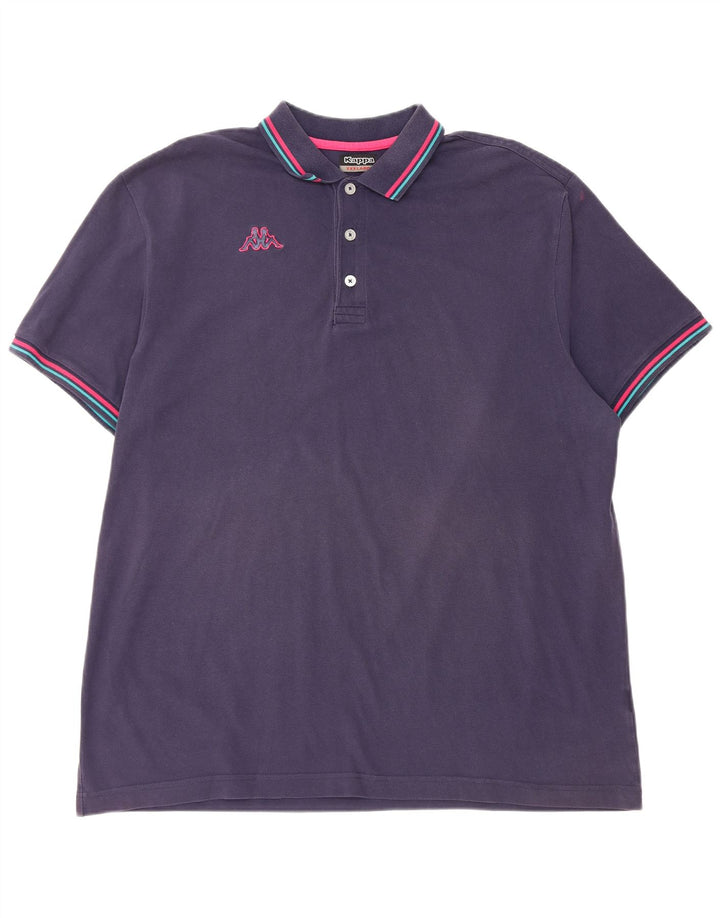 Kappa Herren Poloshirt 3XL Marineblau