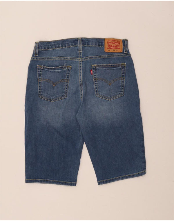 Levi's Jungen 502 Regular Taper Denim Shorts 15–16 Jahre W30 Blaue Baumwolle