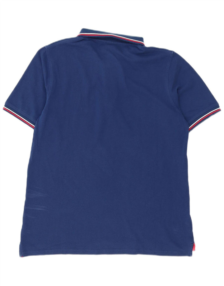 FILA Herren-Poloshirt, große marineblaue Baumwolle