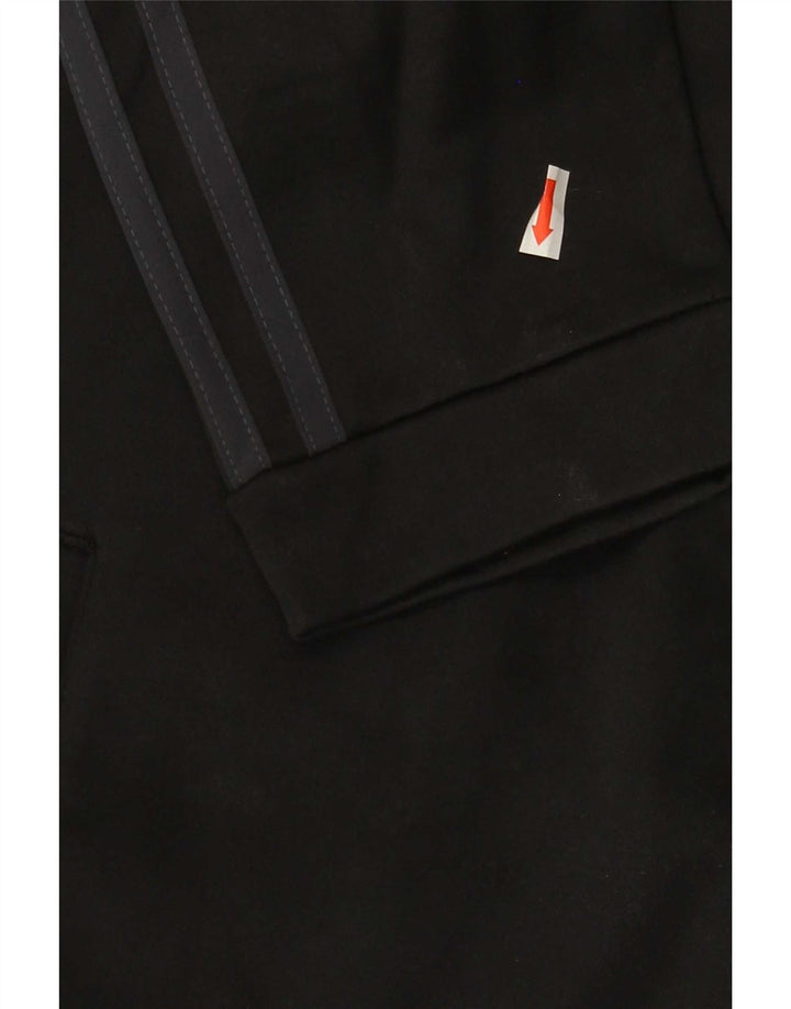 Adidas Herren Trainingsanzug Top Jacke XL Schwarz Polyester