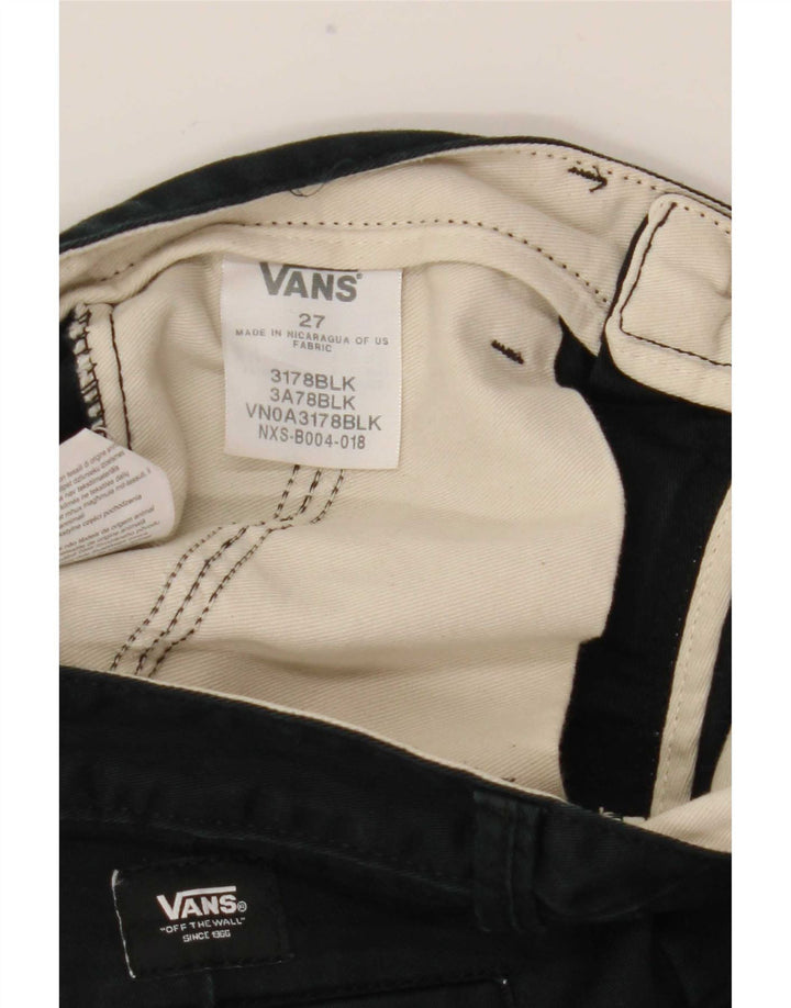 Vans Herren Chinoshorts W27 XS Grüne Baumwolle