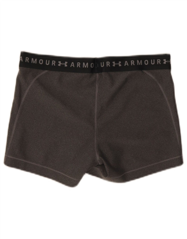 Under Armour Damen Graphic Sport Shorts UK 14 Mittelgrau