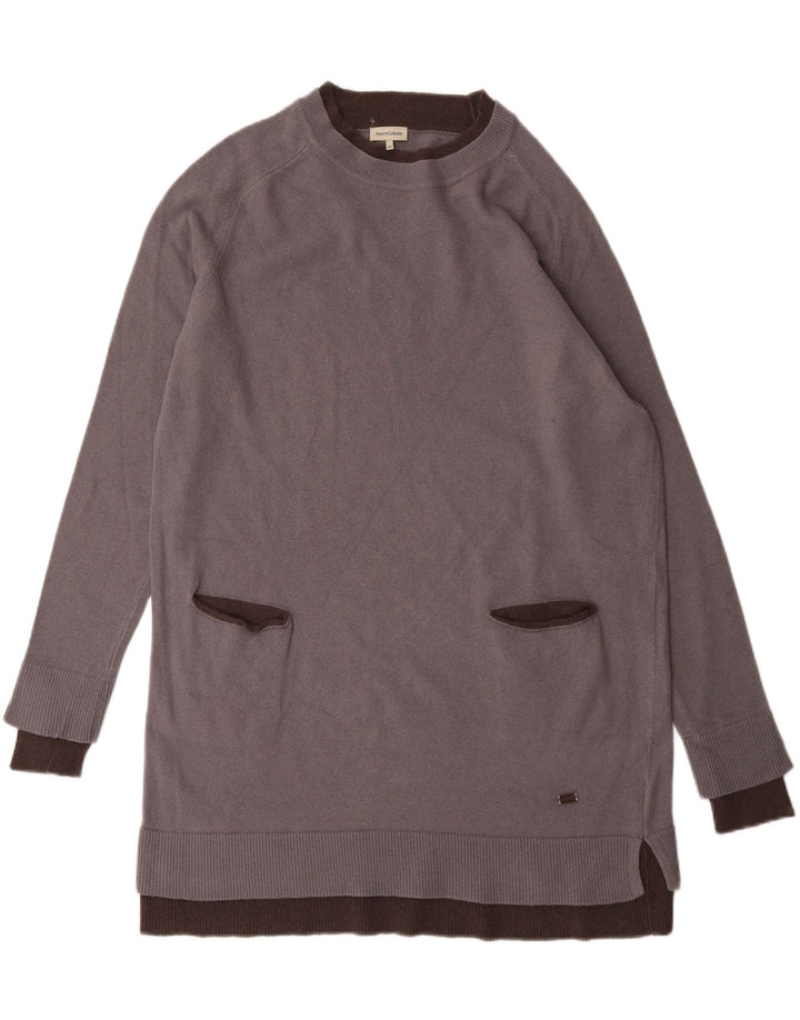 HENRY COTTONS Womens Jumper Dress IT 46 Large Grey