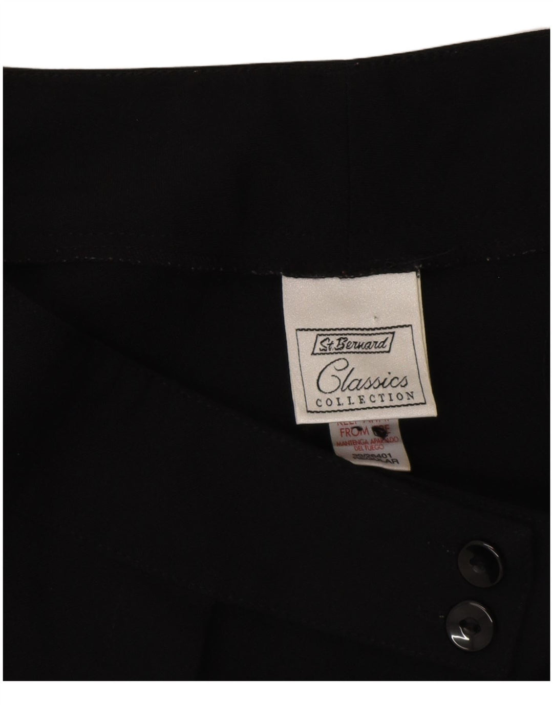 St. Bernard Damen Bootcut-Anzughose EU 40 Medium W30 L30 Schwarz