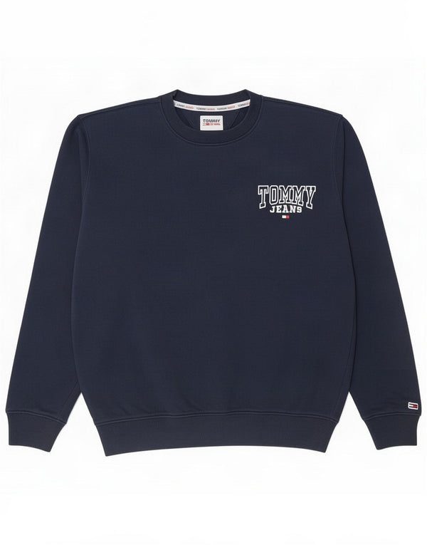 Tommy Hilfiger Damen Grafik-Sweatshirtpullover UK 18 XL Marineblau