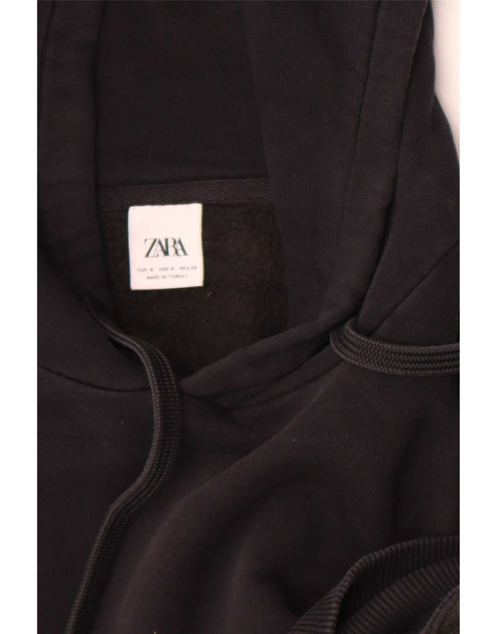 Zara Herren Kapuzenpullover Small Schwarz