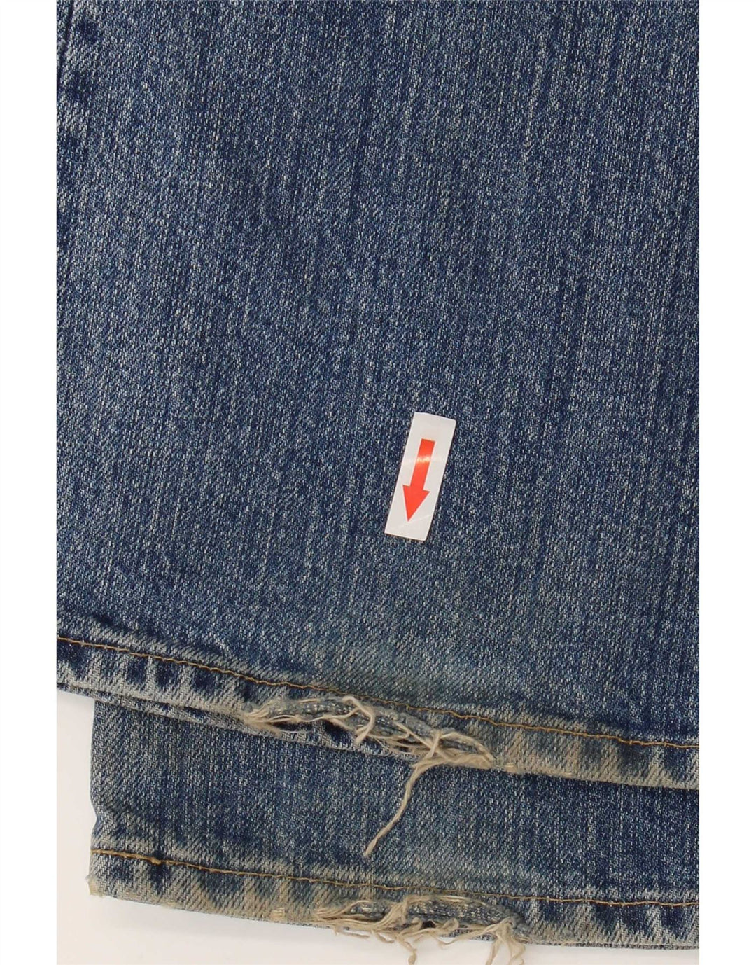 Replay Damen Bootcut Jeans W26 L32 Blaue Baumwolle