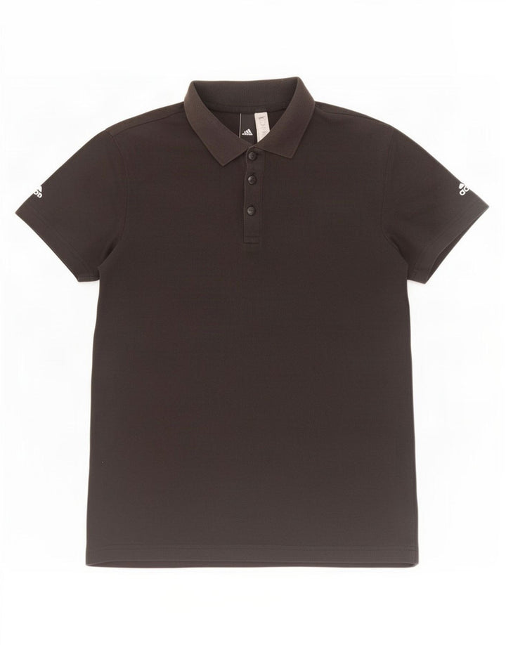 Adidas Herren Poloshirt Small Schwarz Baumwolle