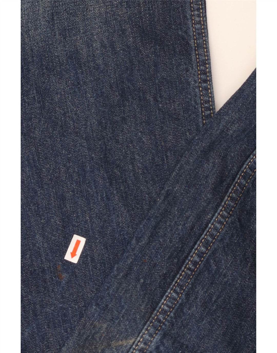 TOMMY HILFIGER Mens Straight Jeans W34 L34 Blue Cotton Vintage Tommy Hilfiger and Second-Hand Tommy Hilfiger from Messina Hembry 