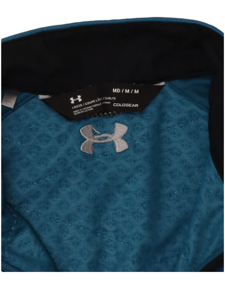 Under Armour Herren Cold Gear Loose Fit Top Langarm Mittelblau
