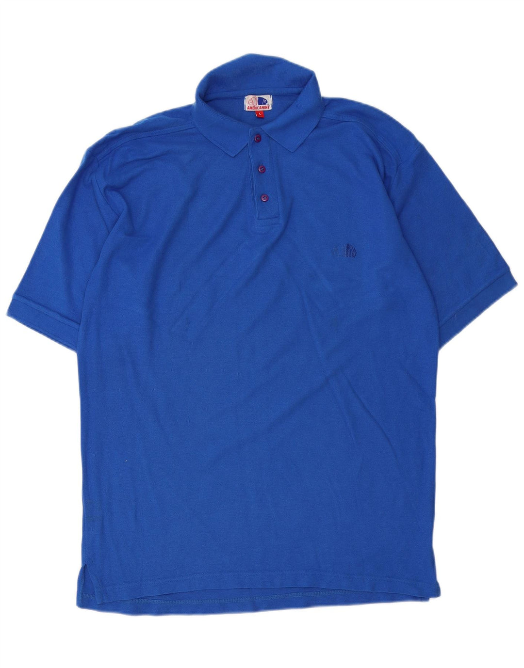 Americanino Herren-Poloshirt, große blaue Baumwolle
