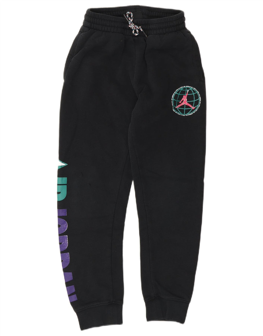 Jordan Jungen-Trainingshose mit Grafik, Jogginghose, 10–11 Jahre, mittelschwarz