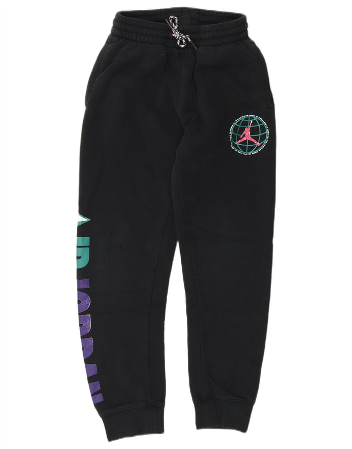 Jordan Jungen-Trainingshose mit Grafik, Jogginghose, 10–11 Jahre, mittelschwarz
