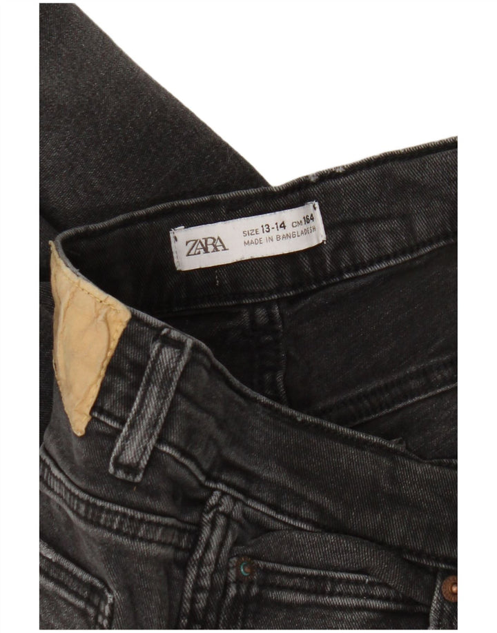 Zara Bootcut-Jeans für Mädchen, 13–14 Jahre, W28, L27, Grau