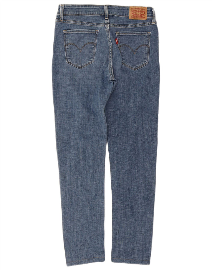 Levi's Damen 711 Skinny Jeans W27 L25 Blau