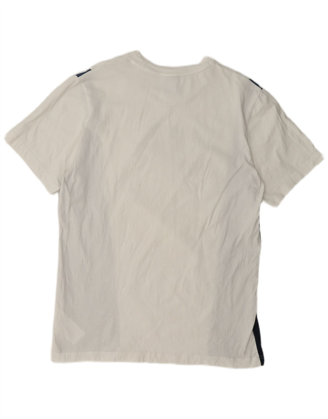 Nike Herren-T-Shirt mit Grafik, Größe L, aus weißer Colourblock-Baumwolle