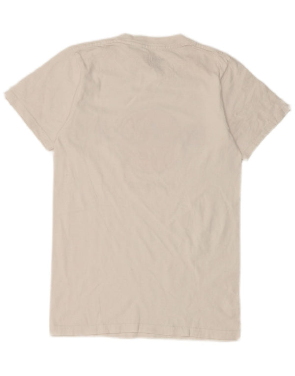 Hard Rock Cafe Herren Firenze Graphic T-Shirt Top XS Weiße Baumwolle