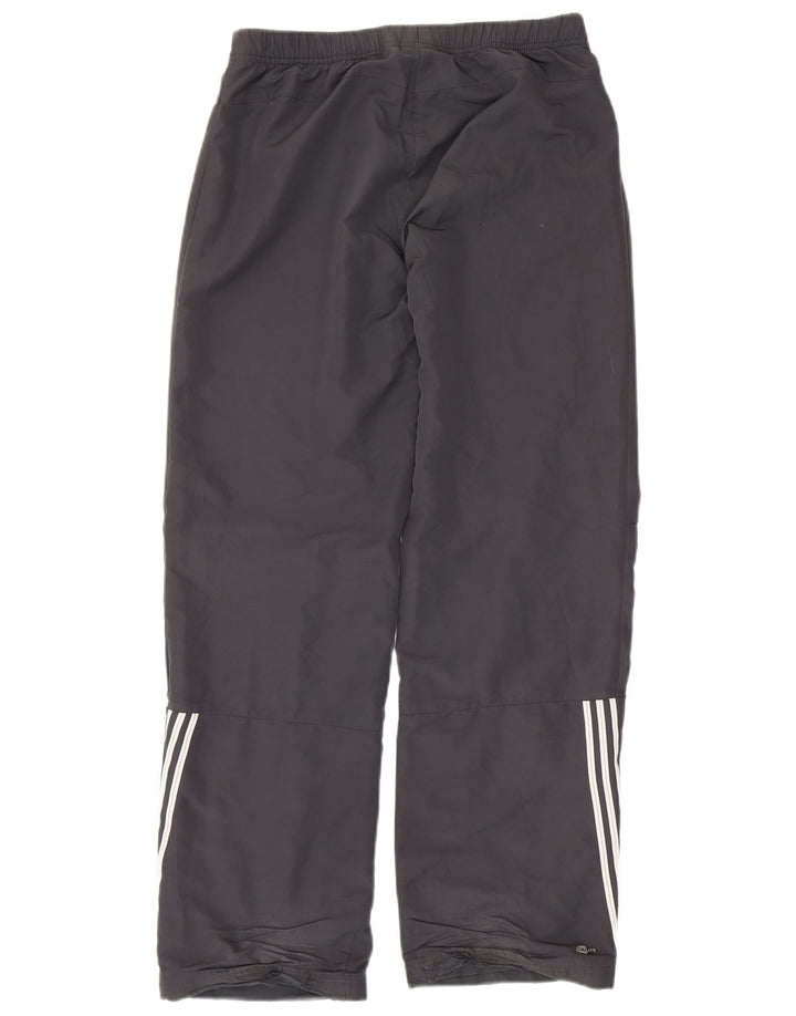 Adidas Damen Climalite Trainingshose UK 12 Medium Schwarz Polyester