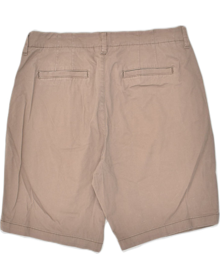 LEE Womens Casual Shorts US 16 2XL W34 Brown Cotton | Vintage Lee | Thrift | Second-Hand Lee | Used Clothing | Messina Hembry 